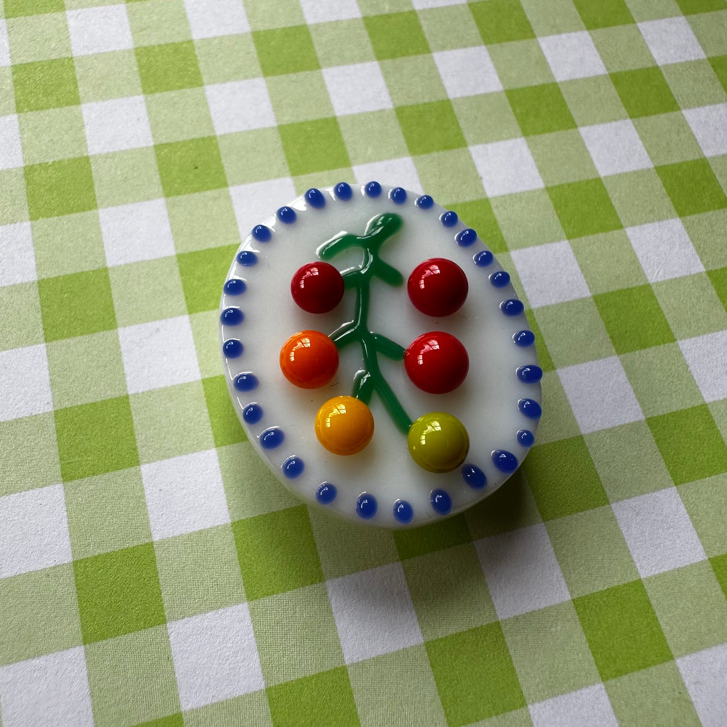 White Dotted Cherry Tomato Vine Cutie 1
