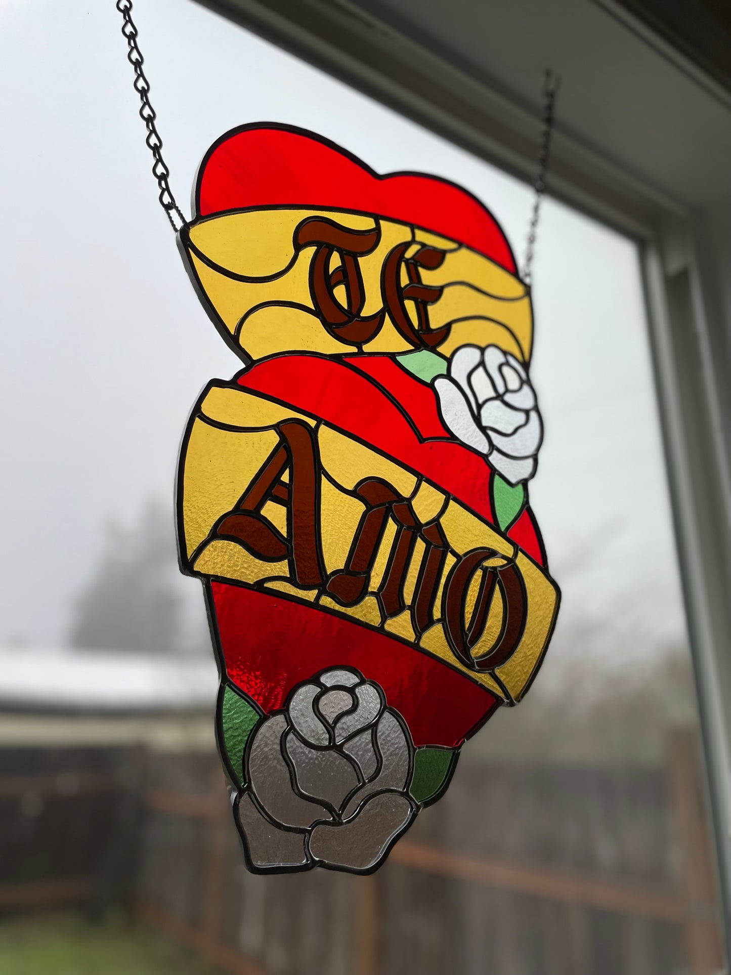 Te Amo Raffle Ticket