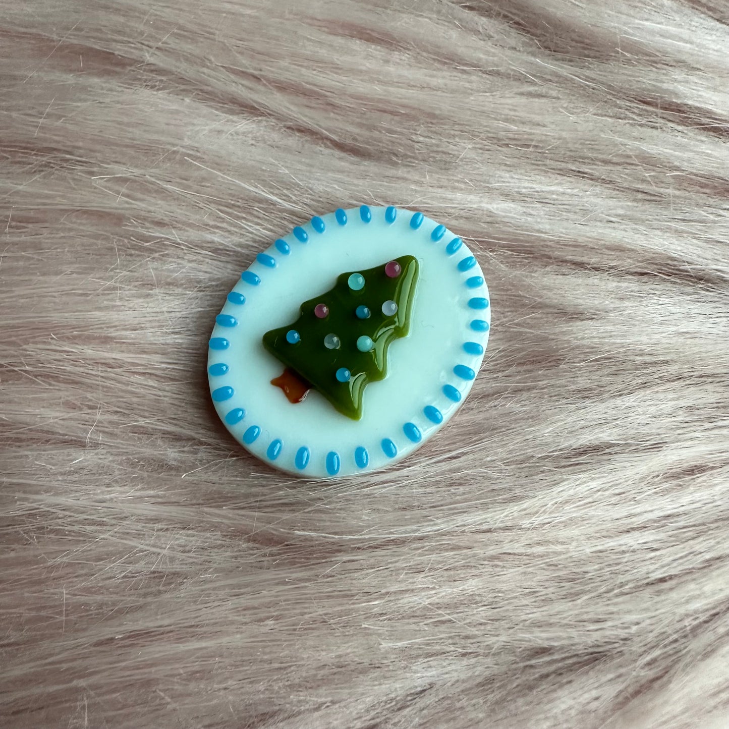 Cyan Festive Tree Cutie