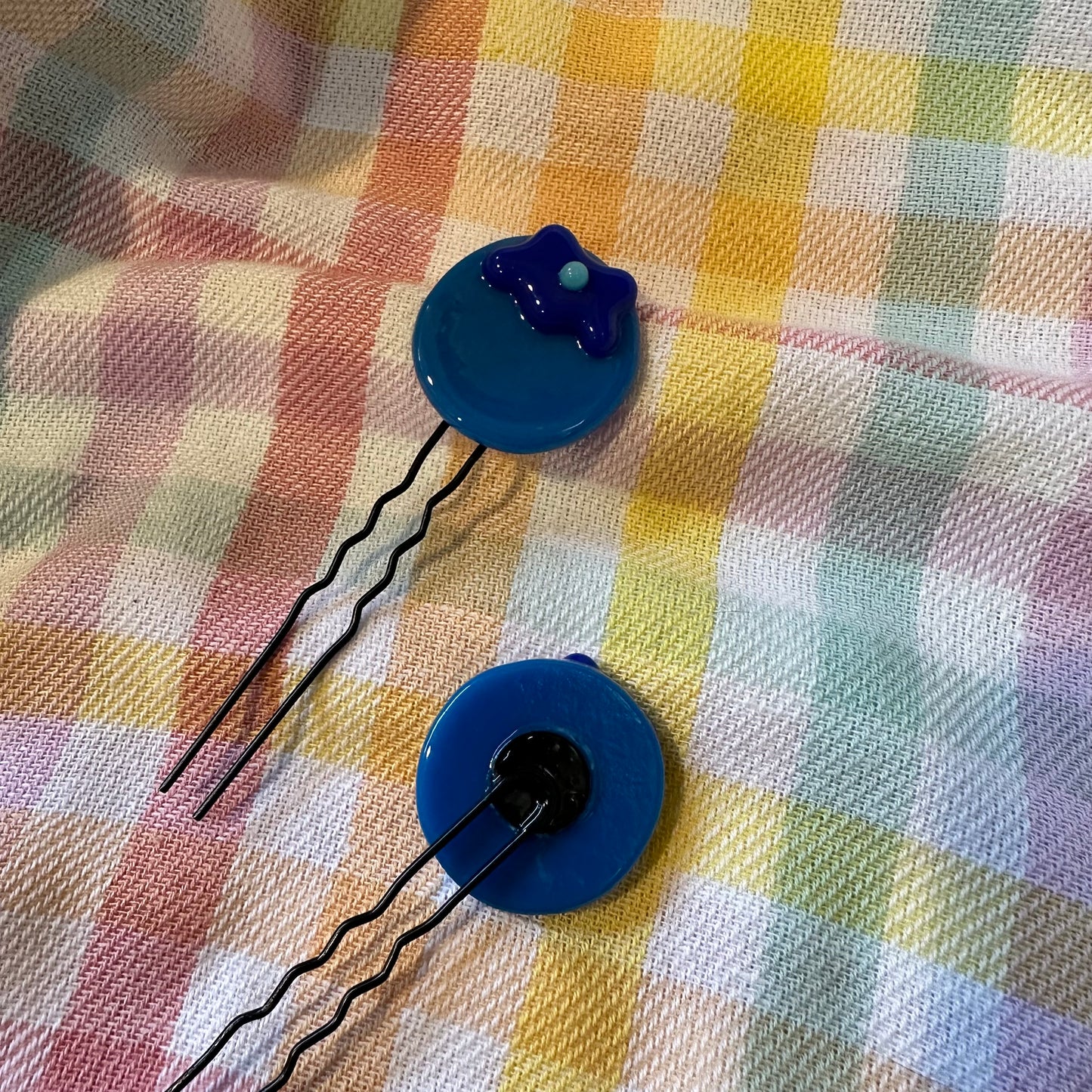 Blueberry Hair Pin