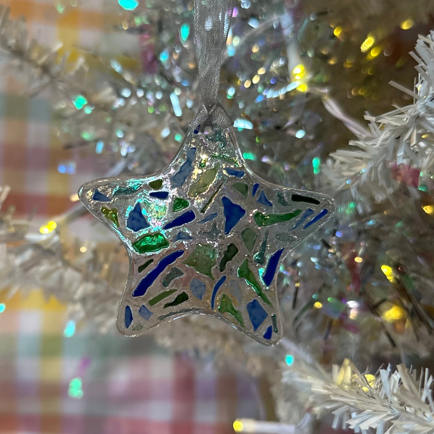 Blue Star Ornament