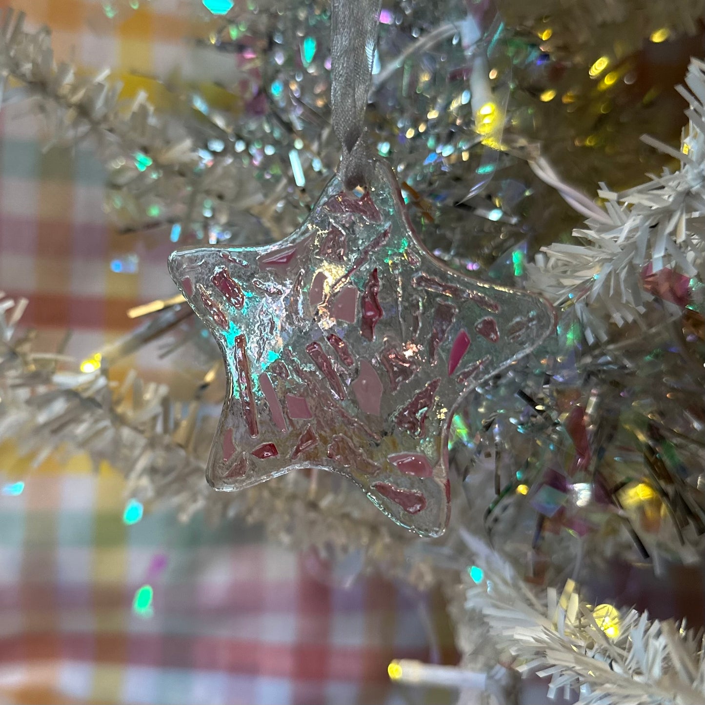 Pink Star Ornament