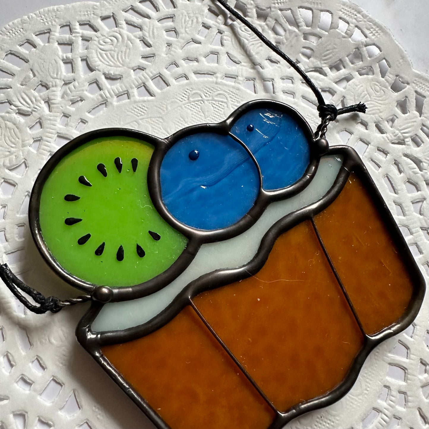 Kiwi & Blueberry Mini Tart