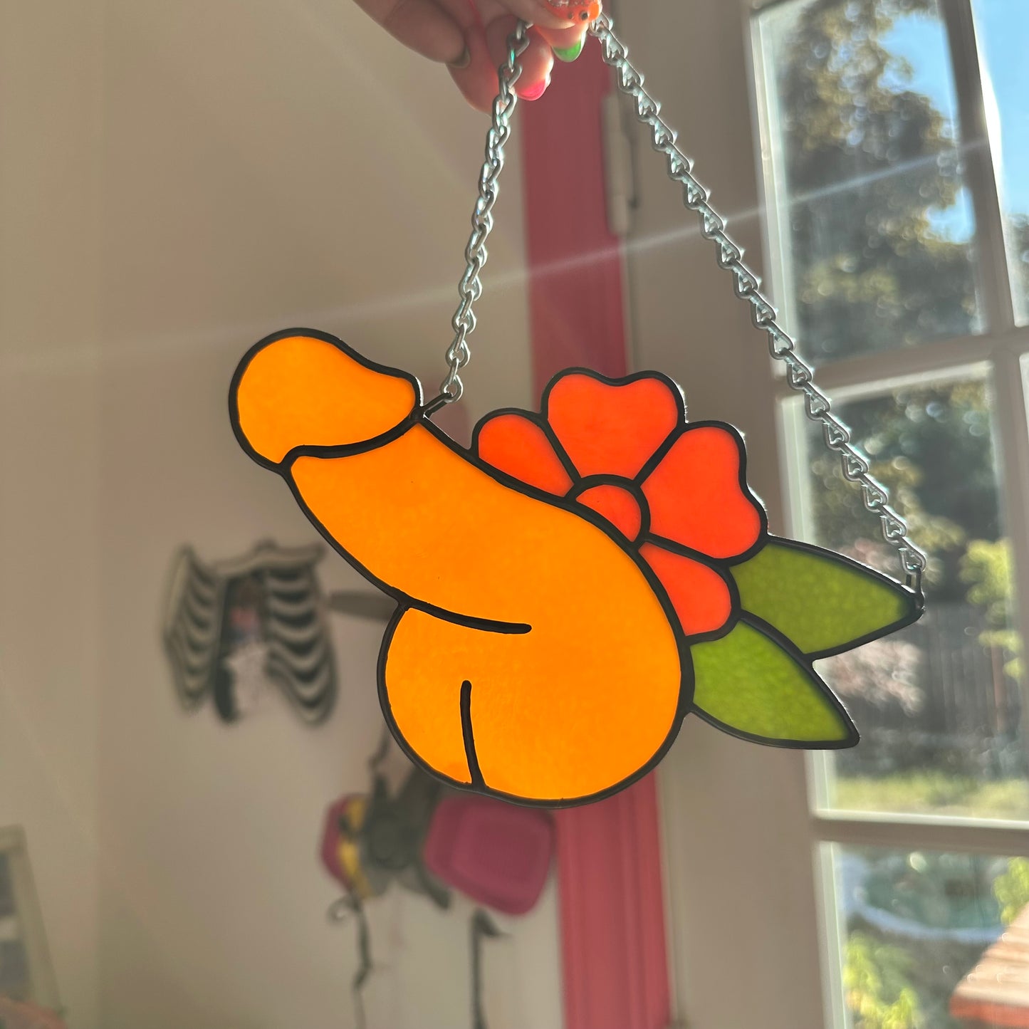 Tangerine Orange Flower Sniffer