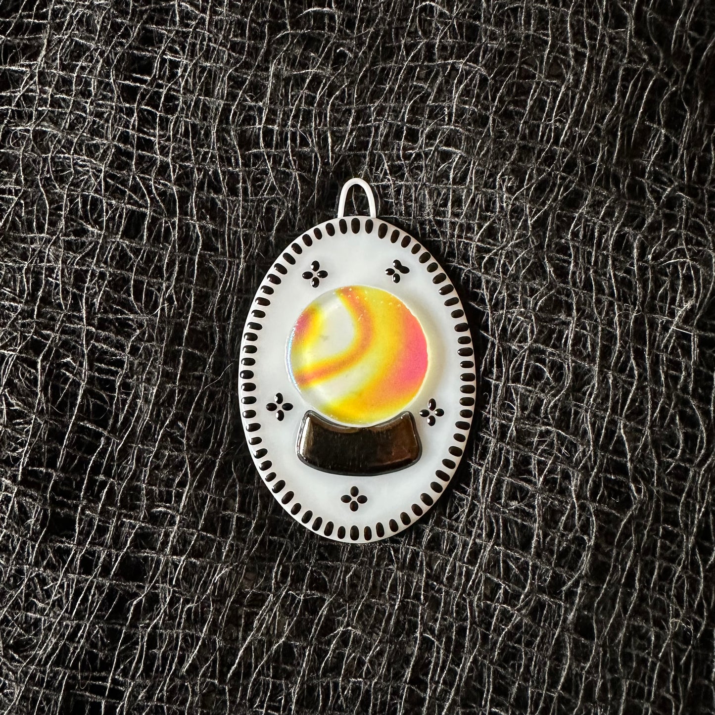 Crystal Ball Wall Plaque