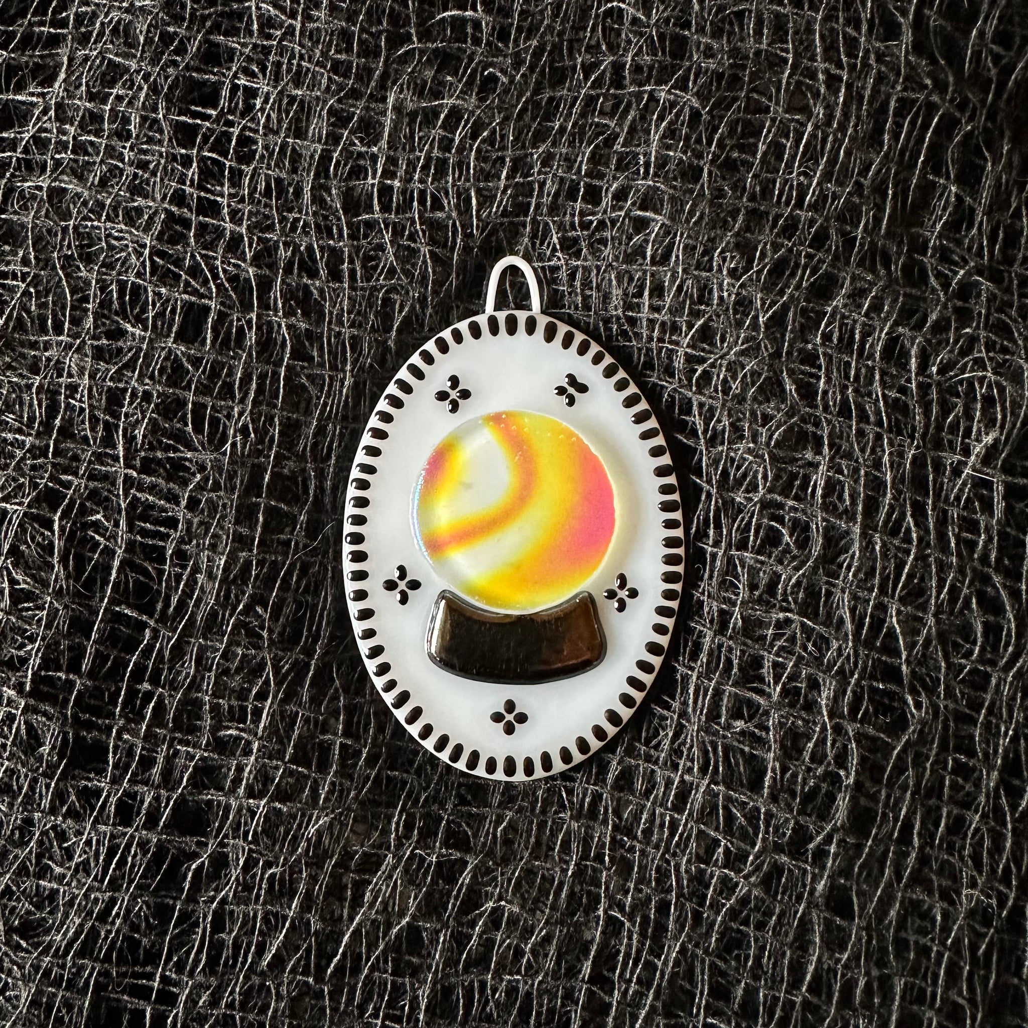 Crystal Ball Wall Plaque