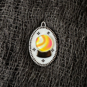 Crystal Ball Wall Plaque