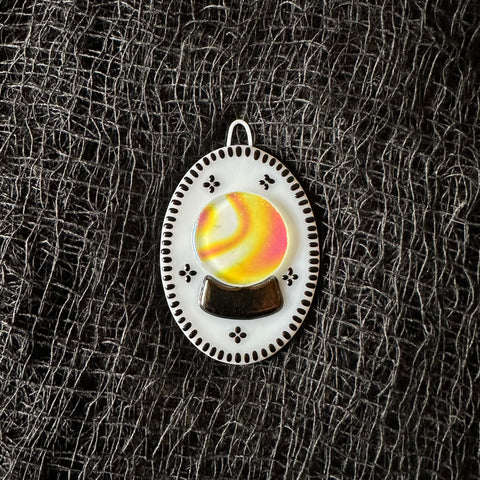Crystal Ball Wall Plaque