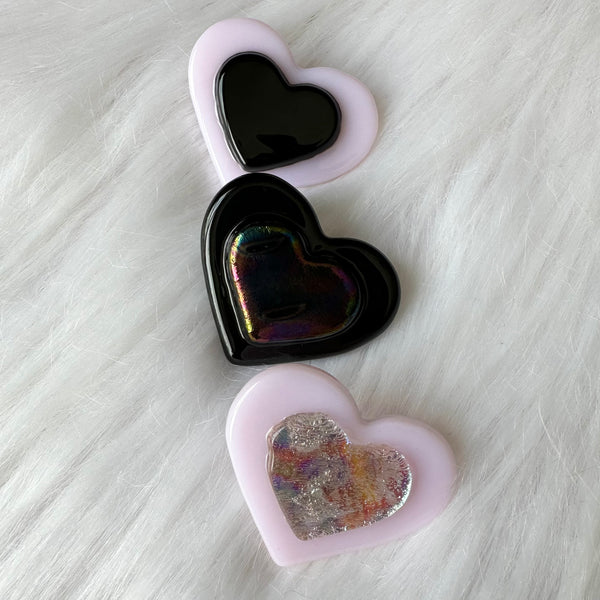 Heart pin