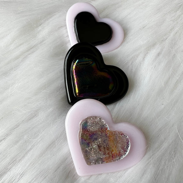 Heart pin