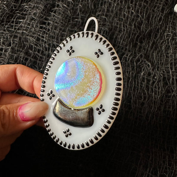 Crystal Ball Wall Plaque