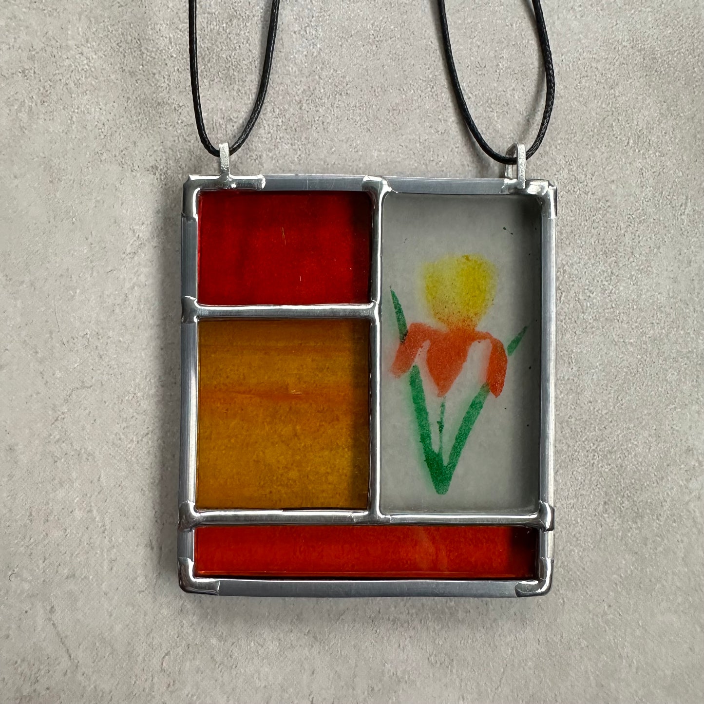 Orange Iris Mini Patchwork