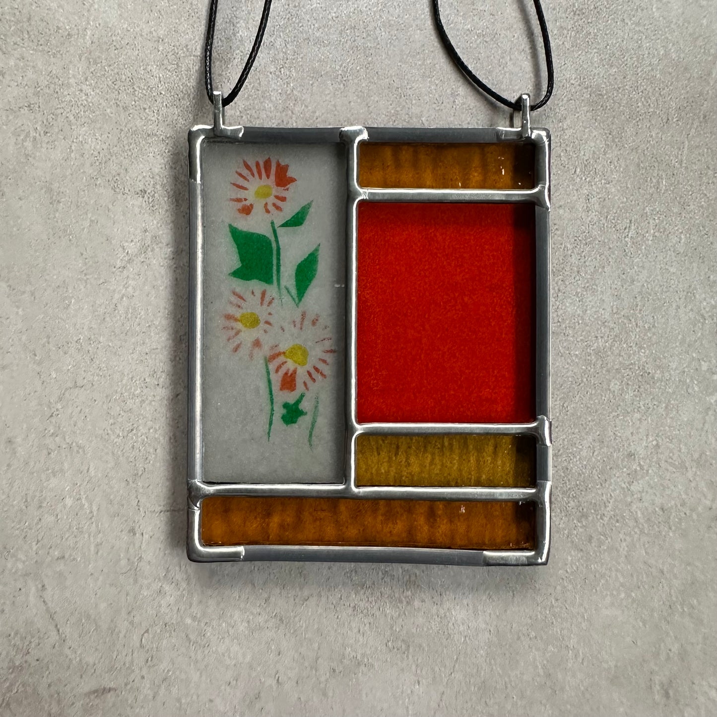 Orange Aster Mini Patchwork