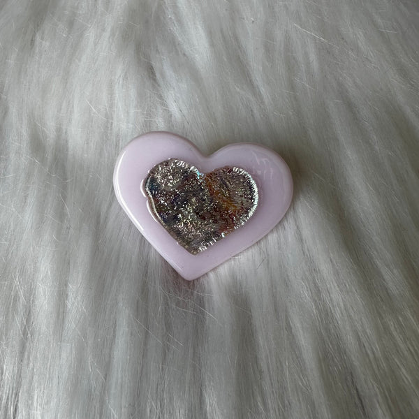 Heart pin