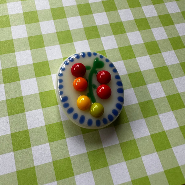 Cream Dotted Cherry Tomato Vine Cutie 2