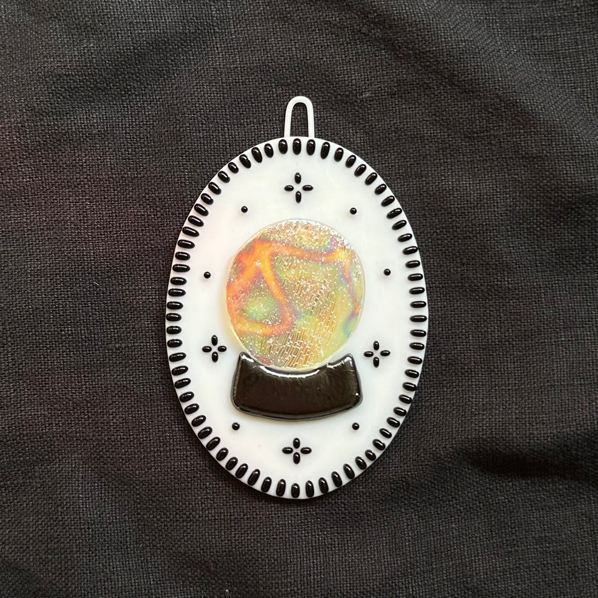 Crystal Ball Wall Plaque