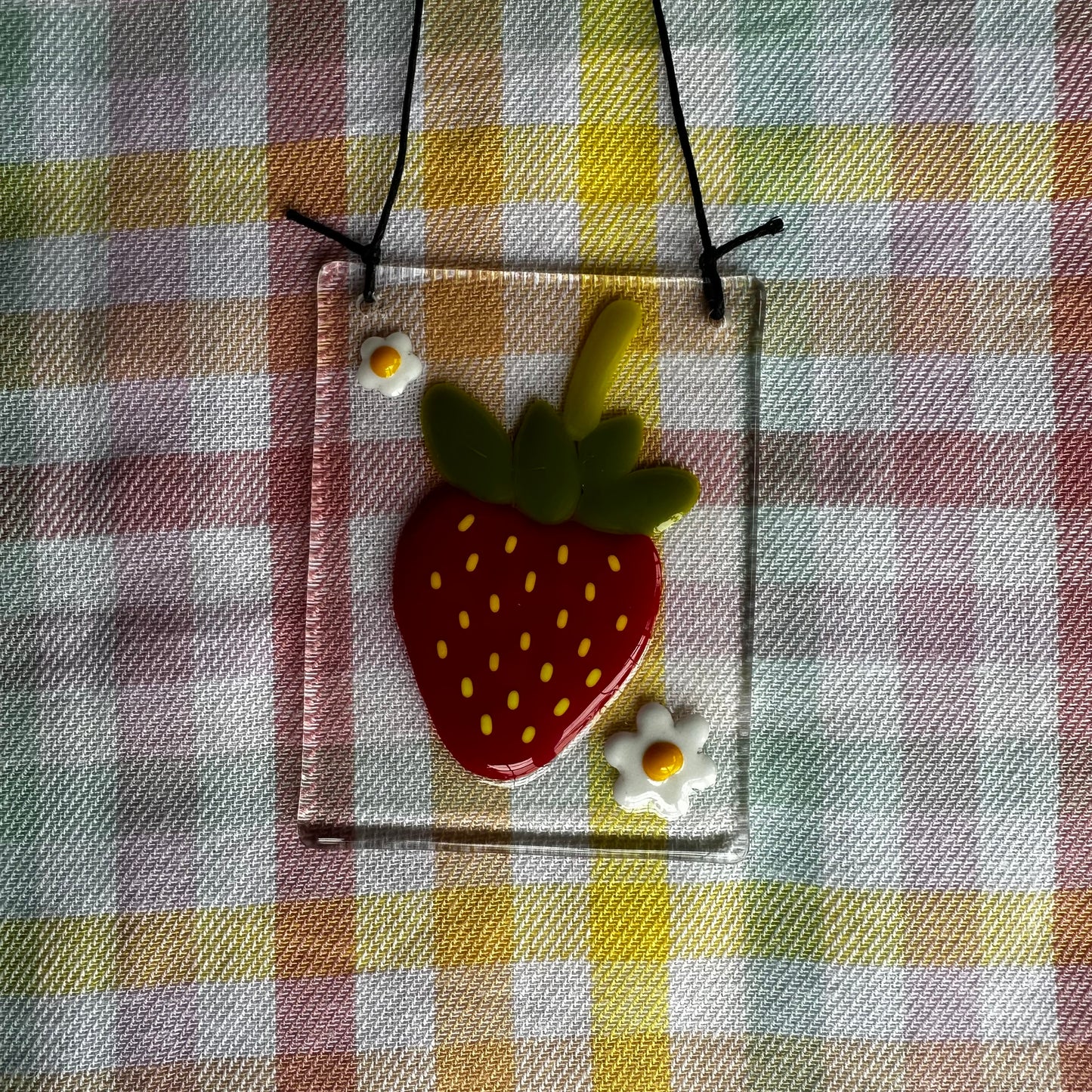 Dainty Strawberry Suncatcher 1