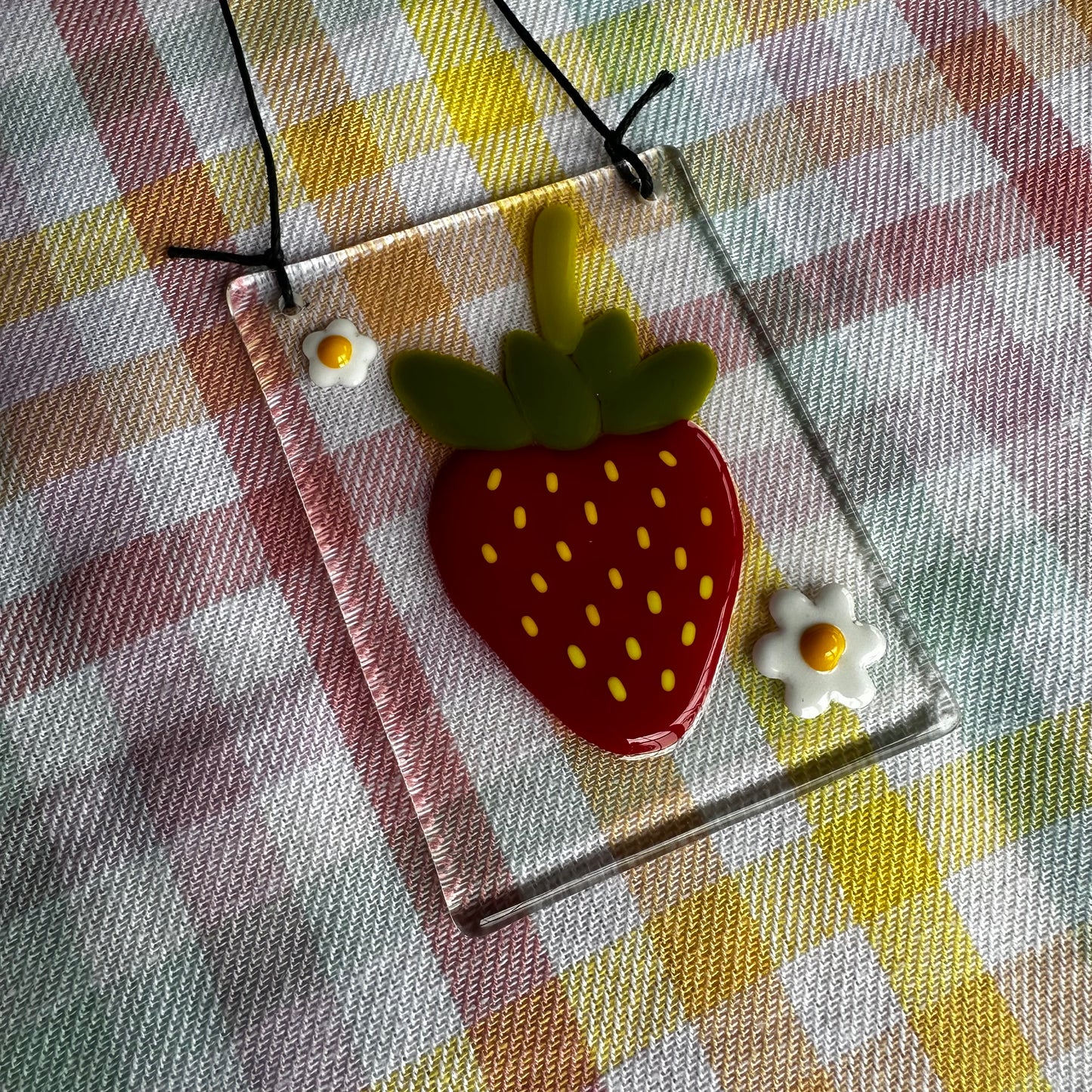 Dainty Strawberry Suncatcher 1