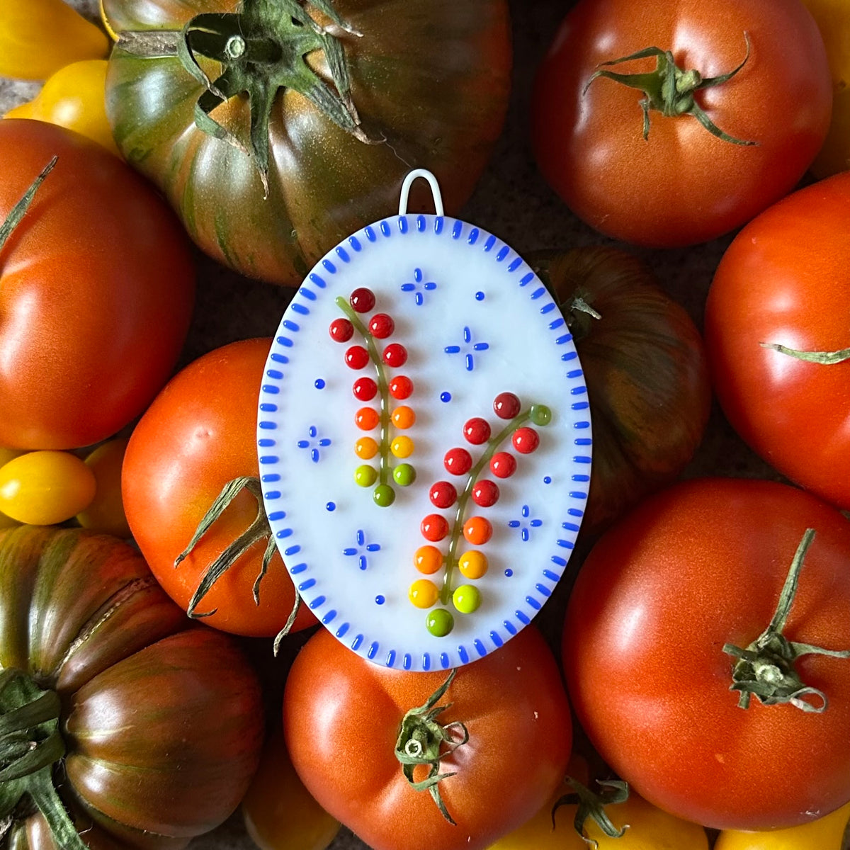 Cherry Tomato Vine Cutie Wall Plaque