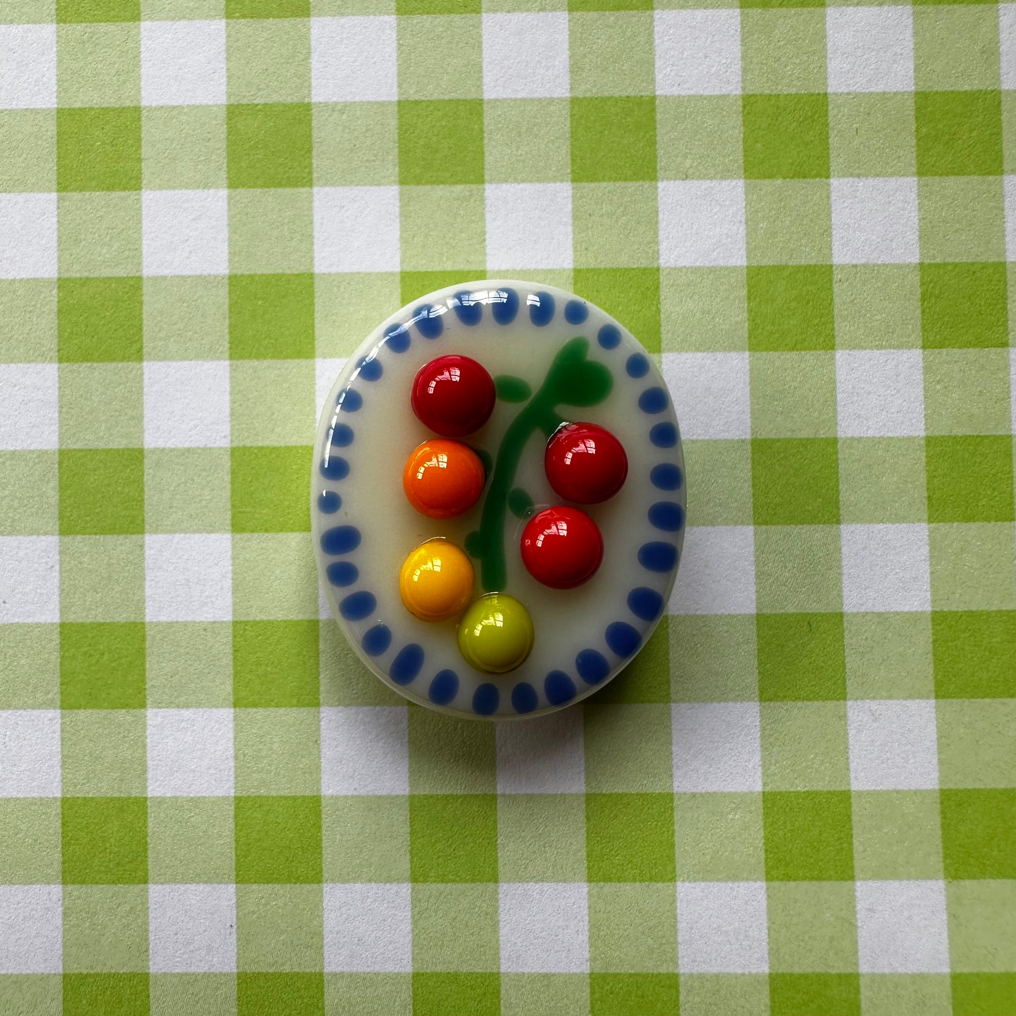 Cream Dotted Cherry Tomato Vine Cutie 2