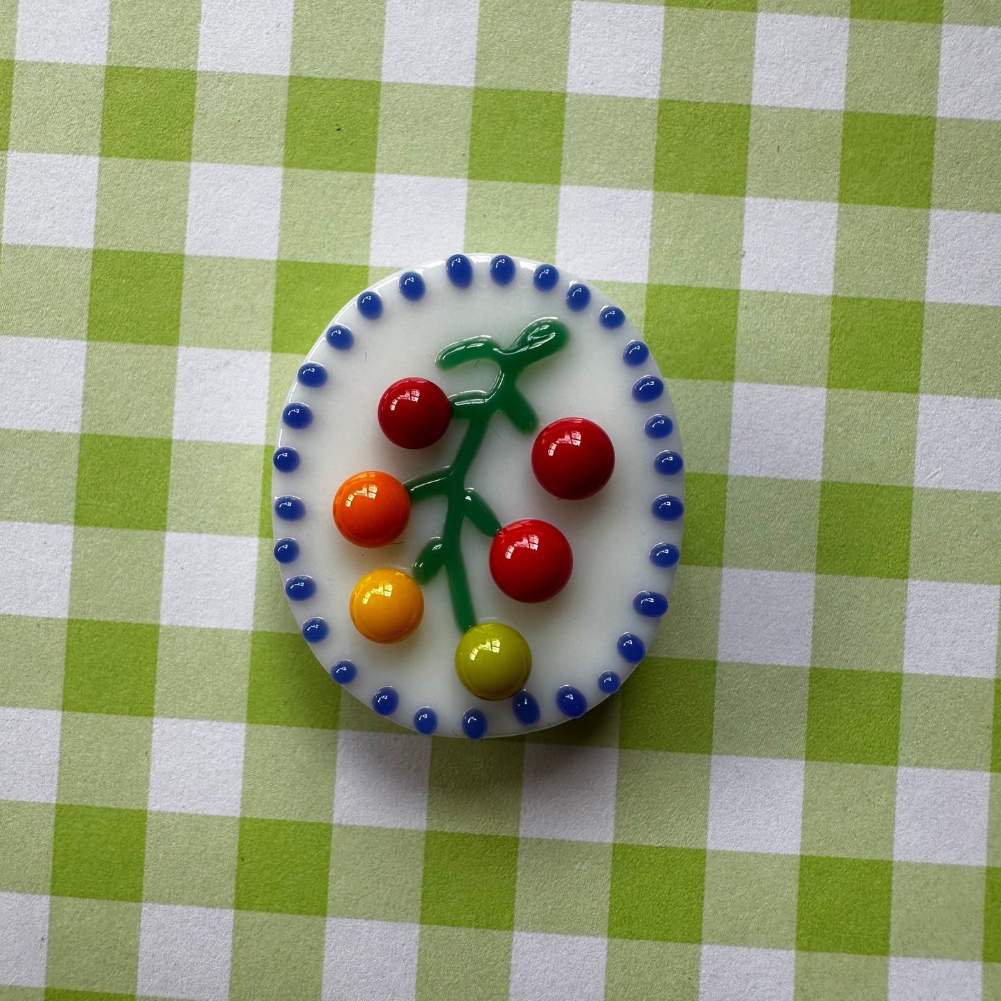 White Dotted Cherry Tomato Vine Cutie 1