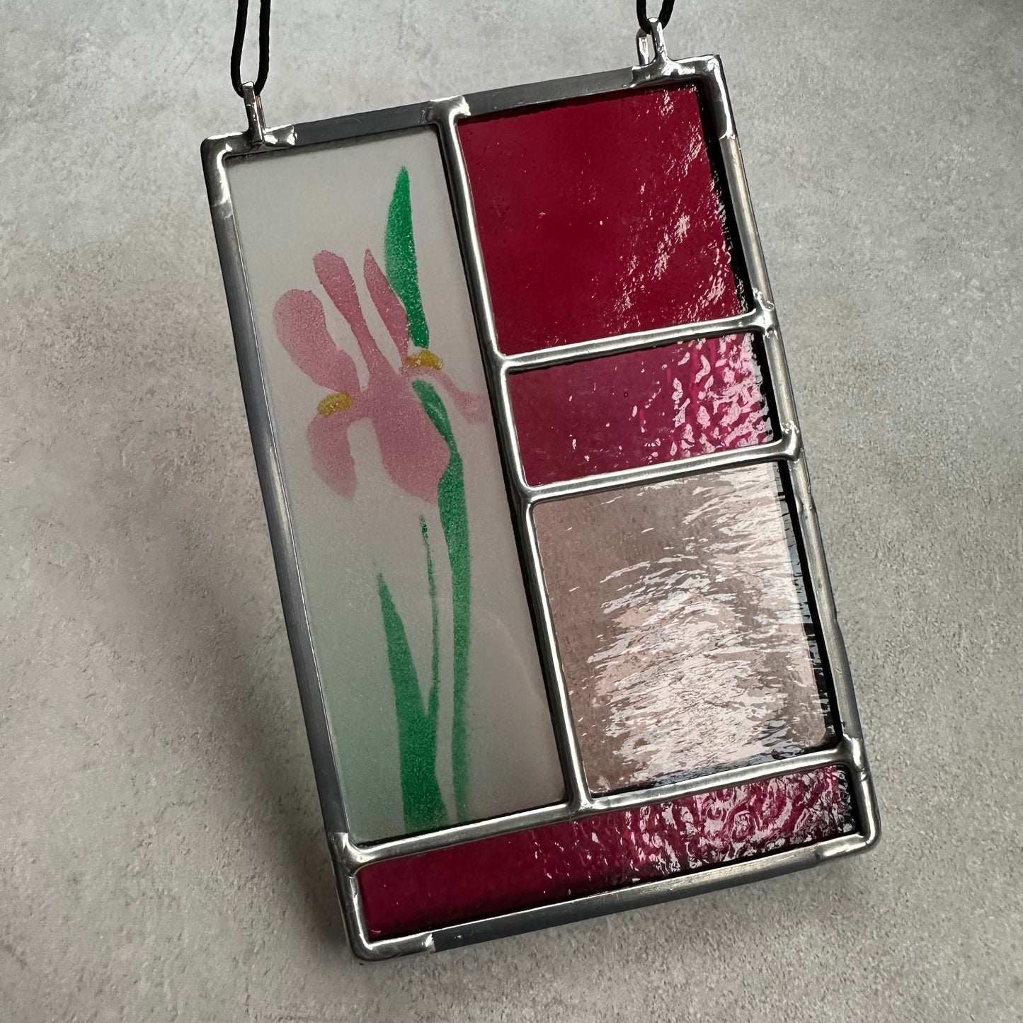 Pink Iris Mini Patchwork