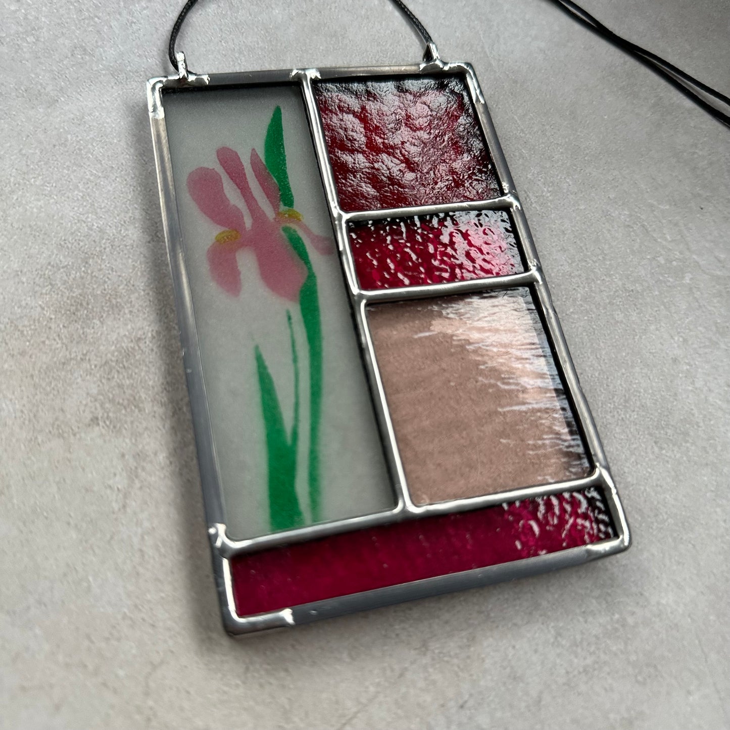 Pink Iris Mini Patchwork