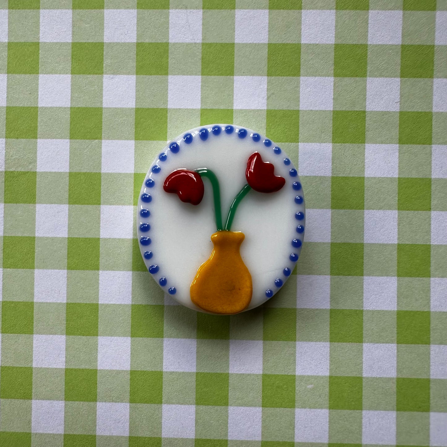 Double Tulip in Vase Cutie 2