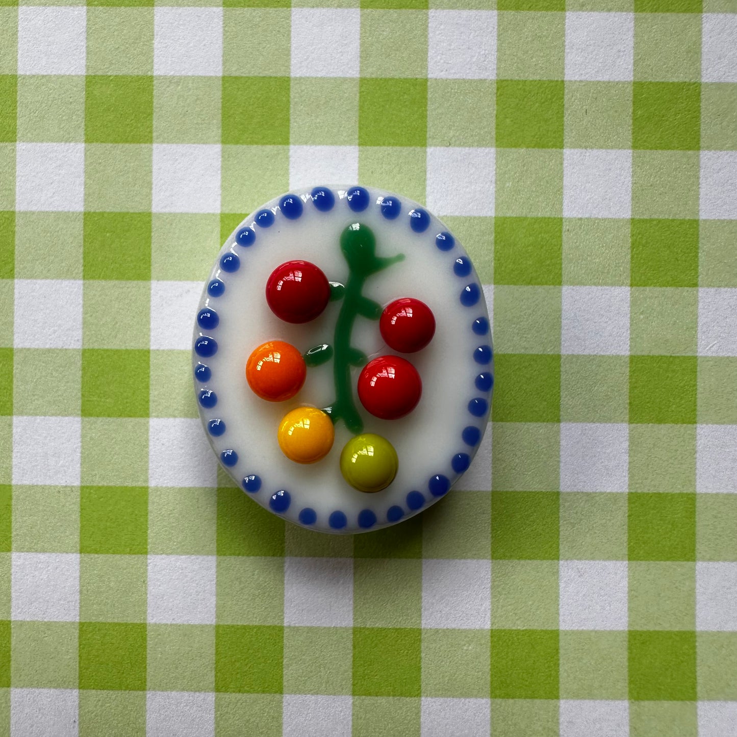 White Dotted Cherry Tomato Vine Cutie 2