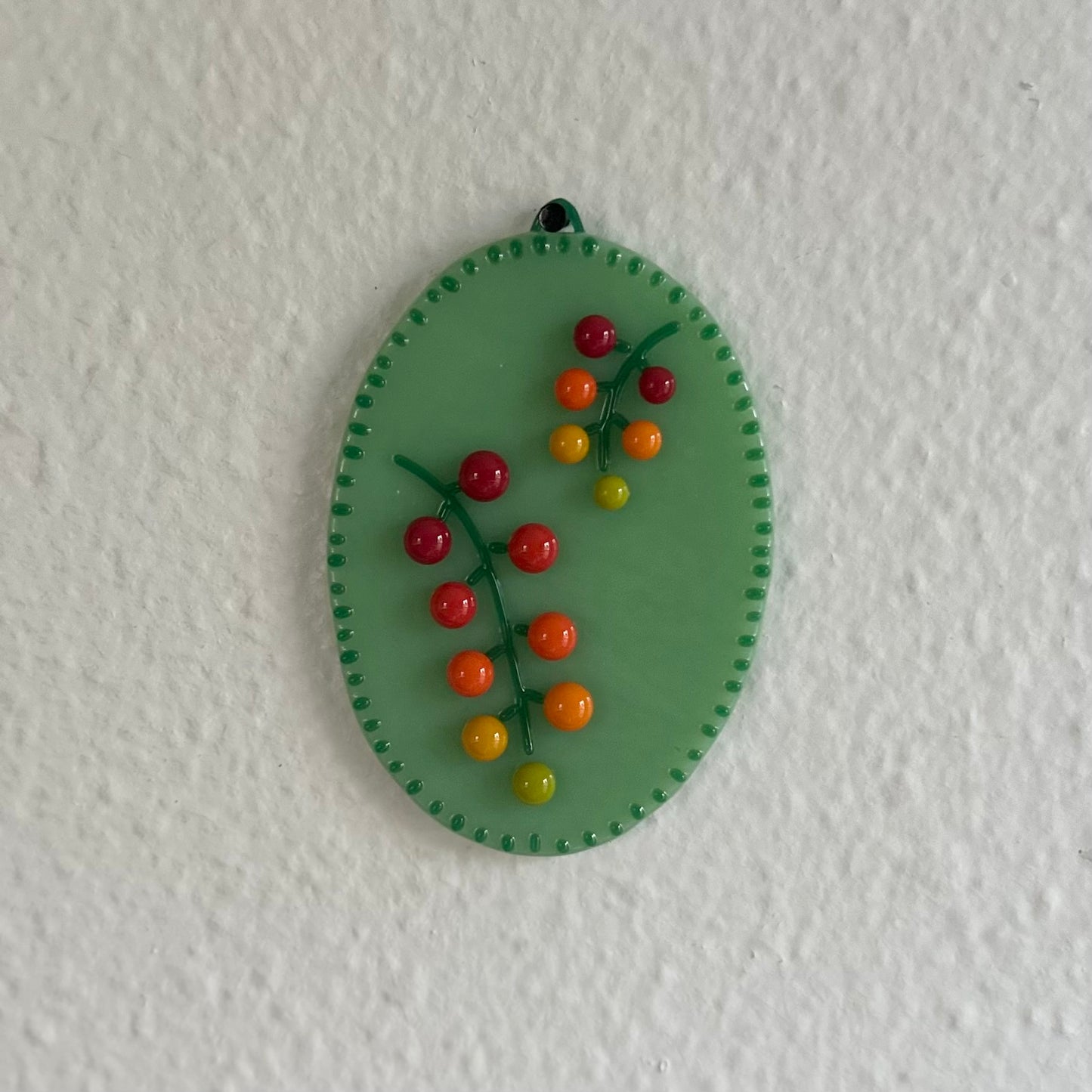 Mint Cherry Tomato Vine Cutie Plaque