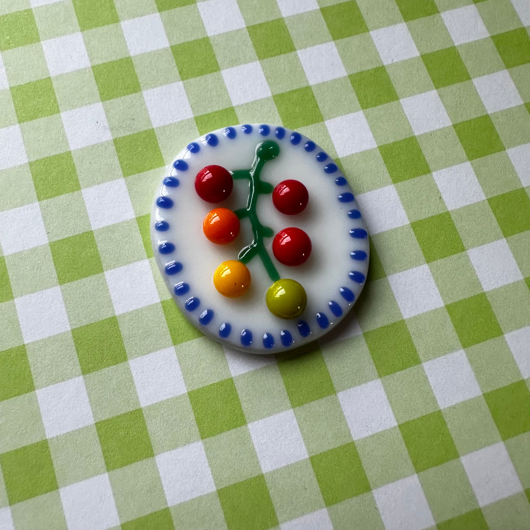 White Dotted Cherry Tomato Vine Cutie 2