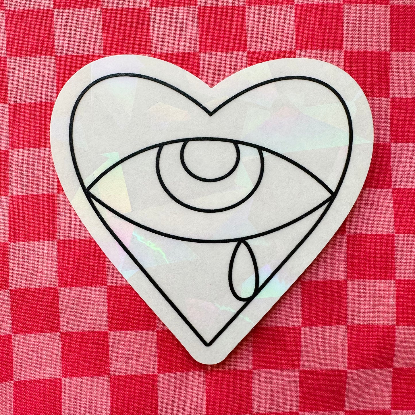 Corazòncito Triste Rainbow Decal