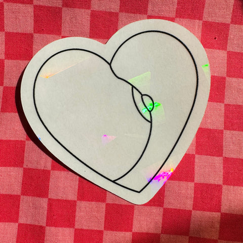 Mi Corazòncito Rainbow Decal