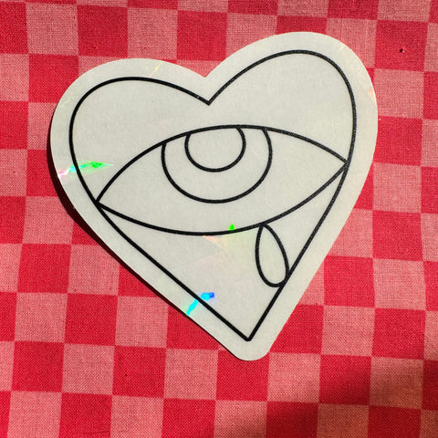 Corazòncito Triste Rainbow Decal