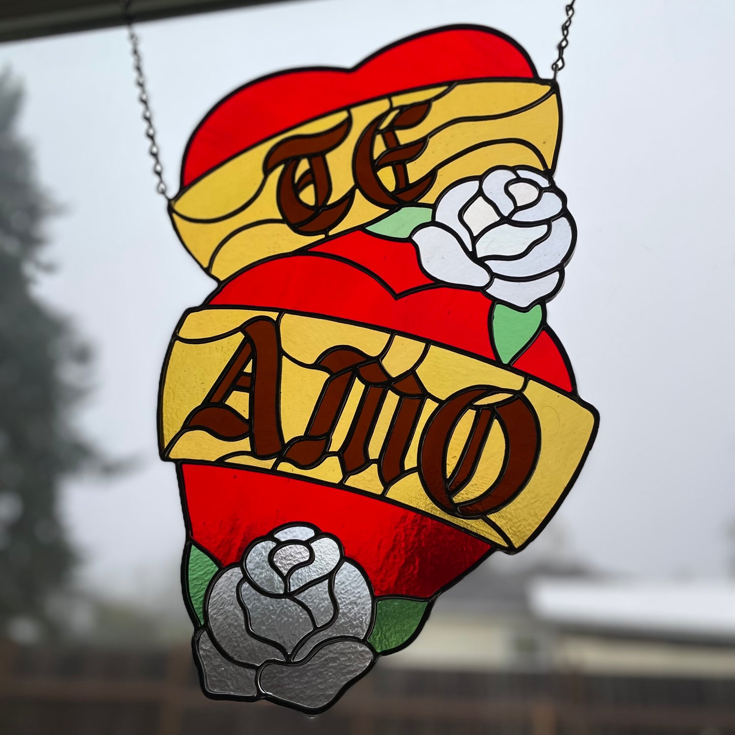 Te Amo Raffle Ticket