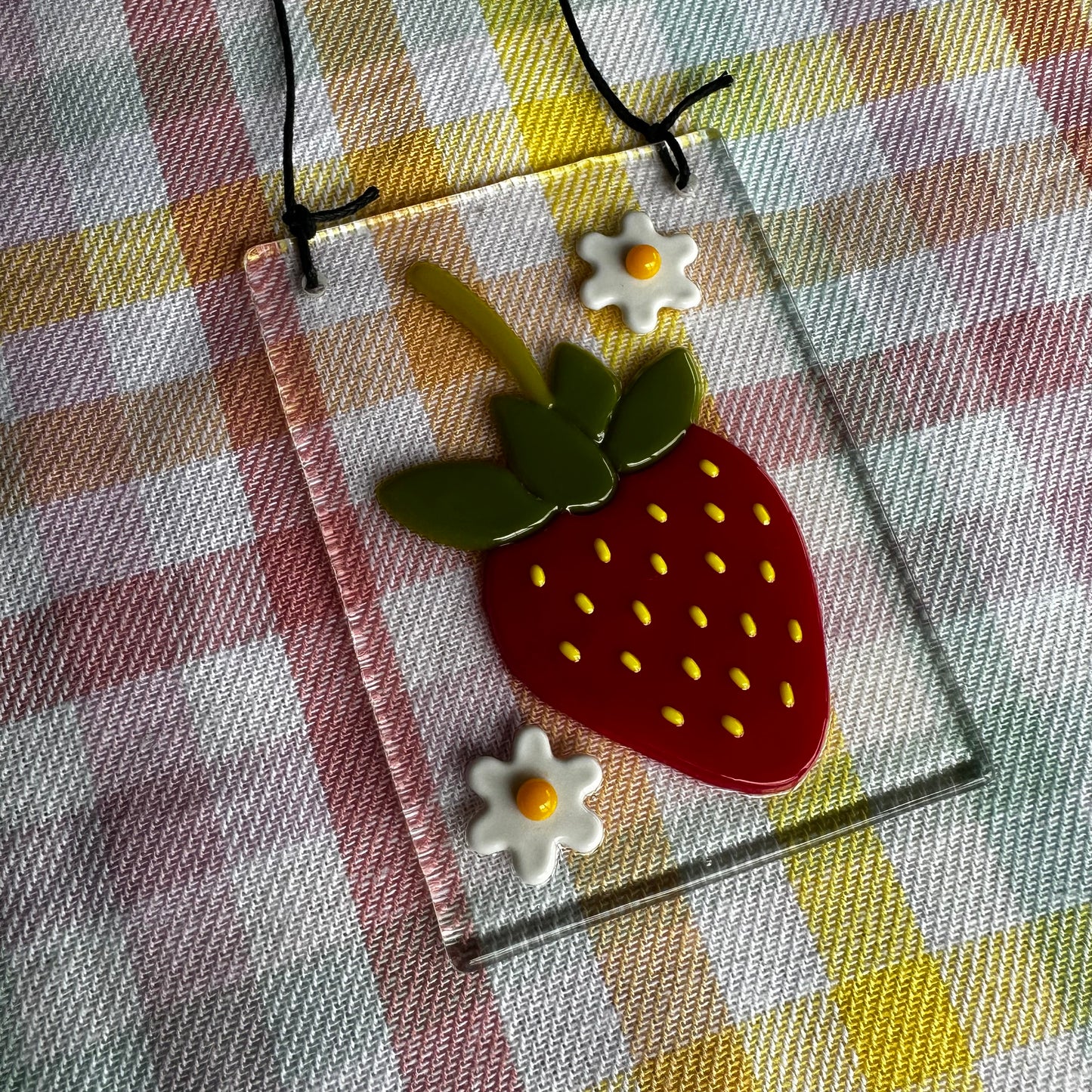 Dainty Strawberry Suncatcher 2