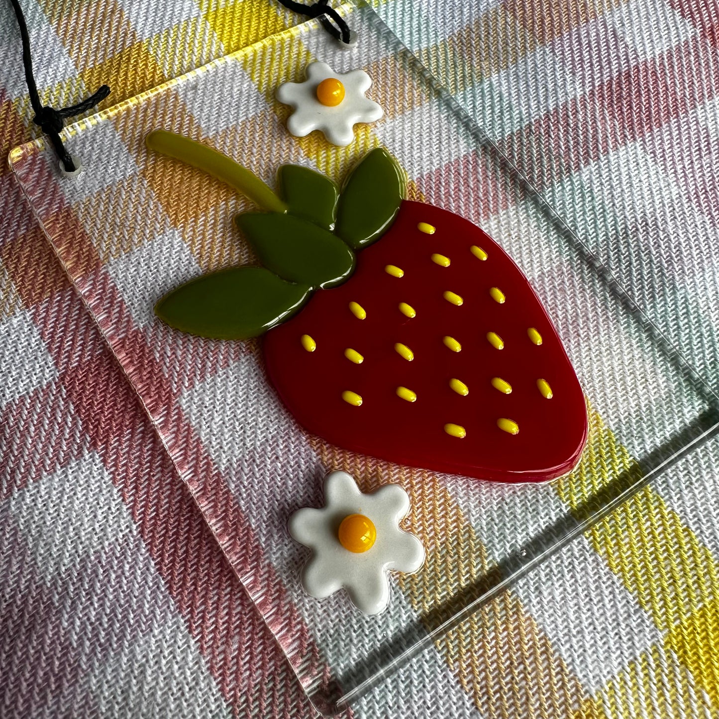 Dainty Strawberry Suncatcher 2