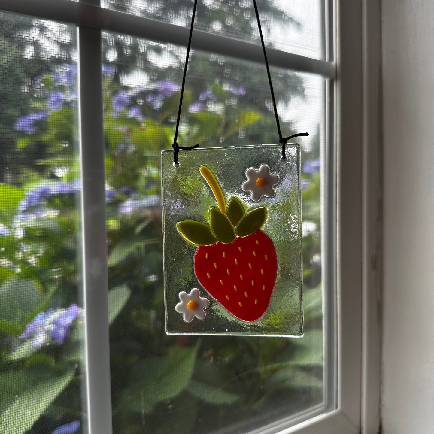 Dainty Strawberry Suncatcher 2