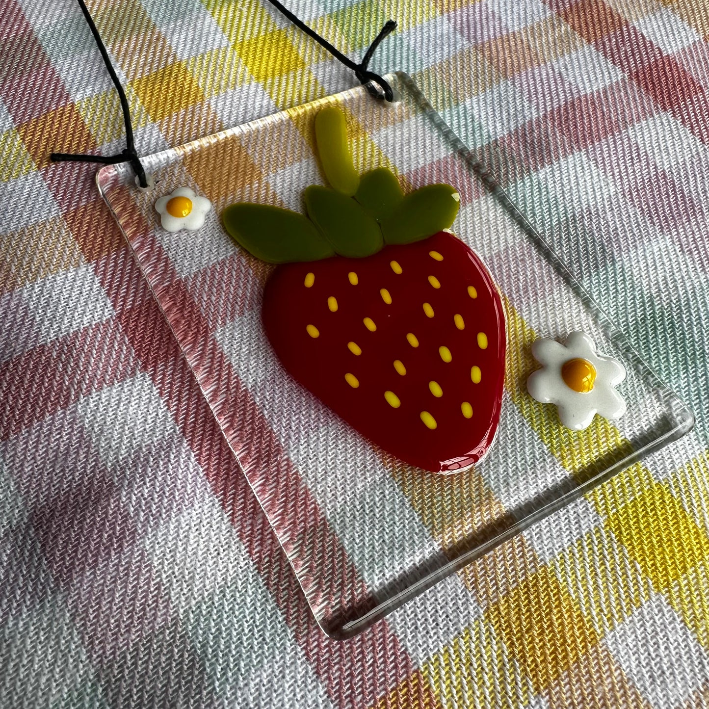 Dainty Strawberry Suncatcher 1
