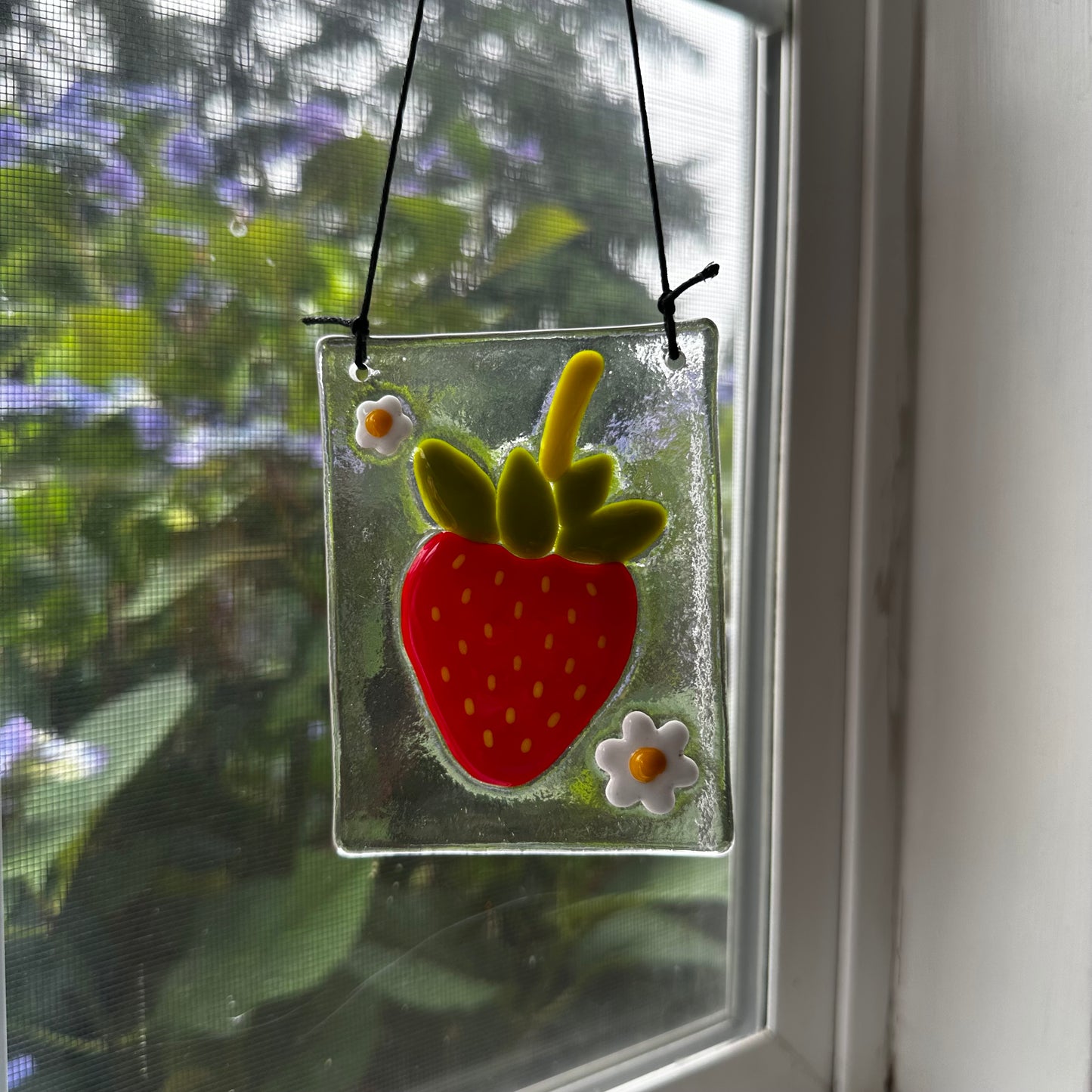 Dainty Strawberry Suncatcher 1
