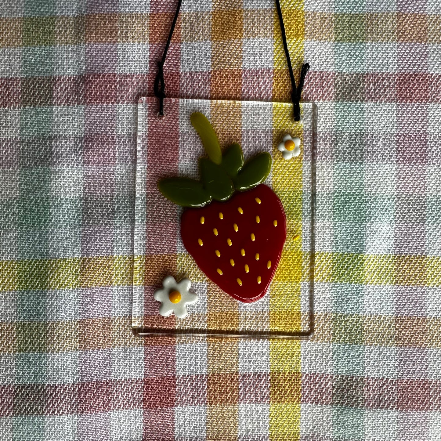 Dainty Strawberry Suncatcher SECONDS