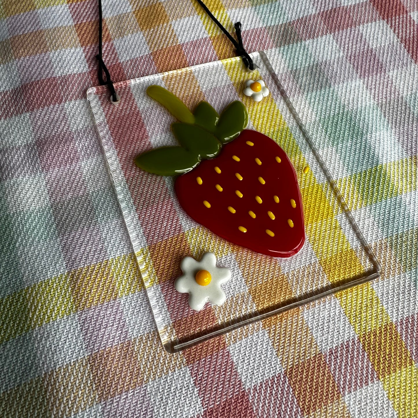 Dainty Strawberry Suncatcher SECONDS