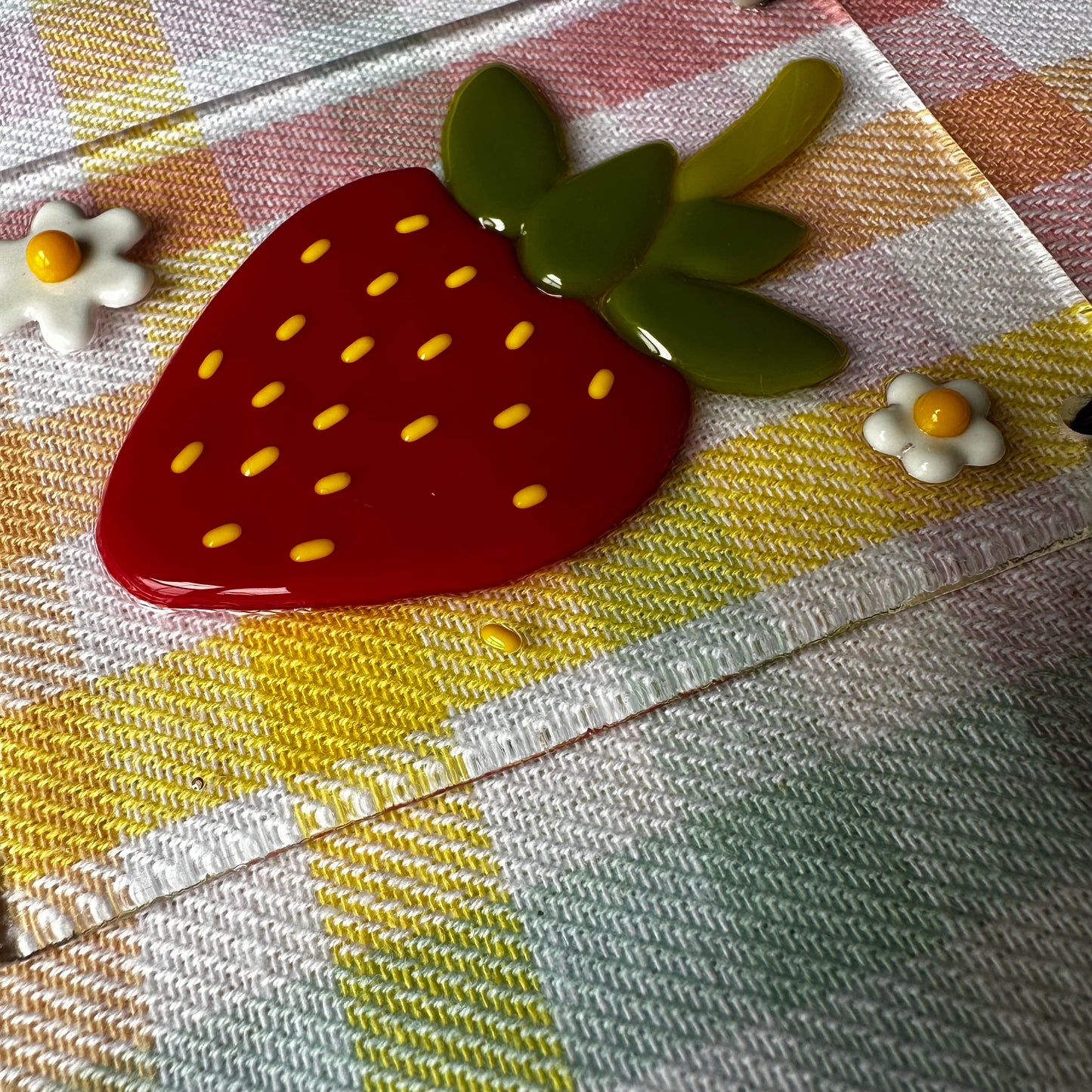 Dainty Strawberry Suncatcher SECONDS
