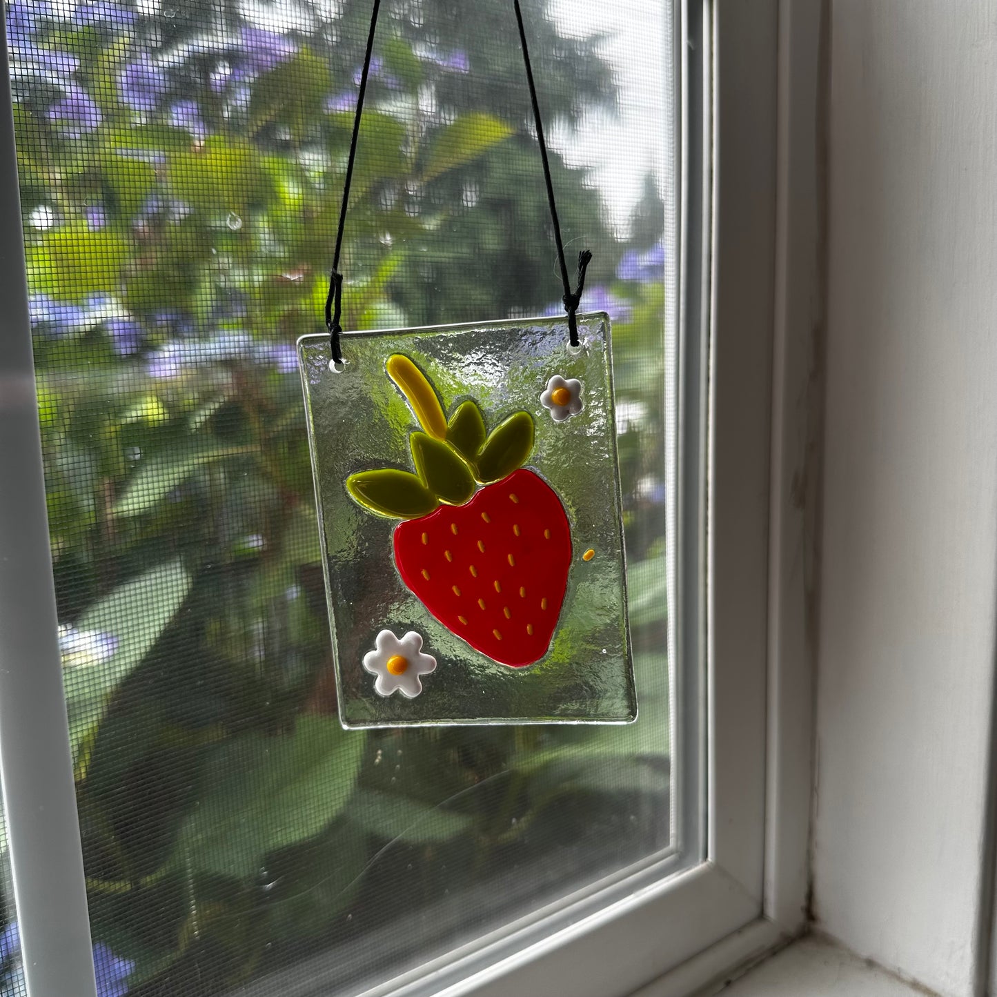 Dainty Strawberry Suncatcher SECONDS