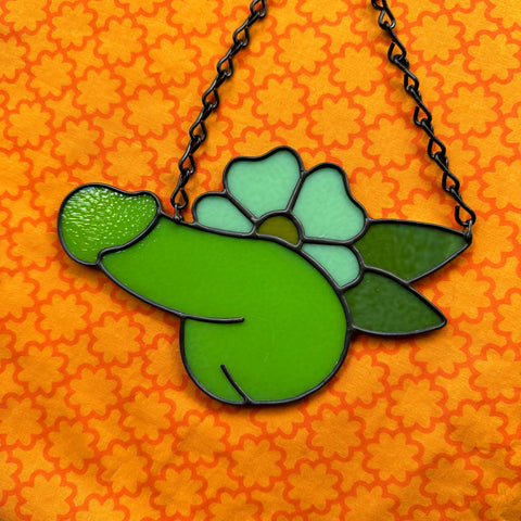 Spring Green Flower Sniffer