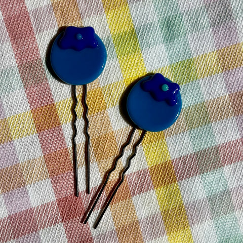 Blueberry Hair Pin