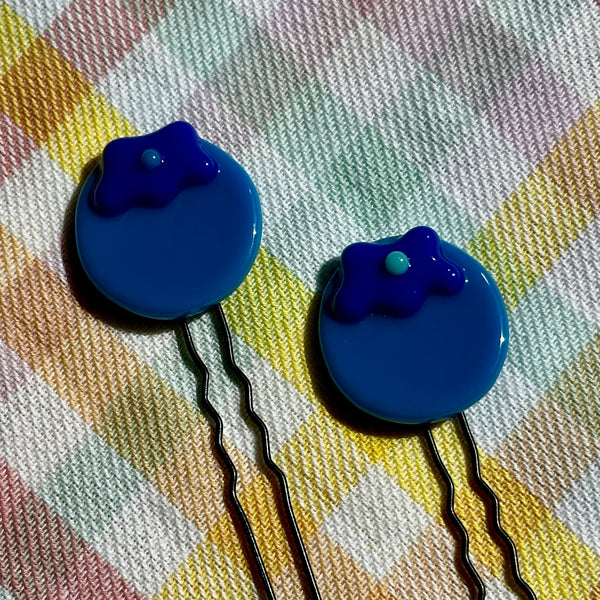 Blueberry Hair Pin