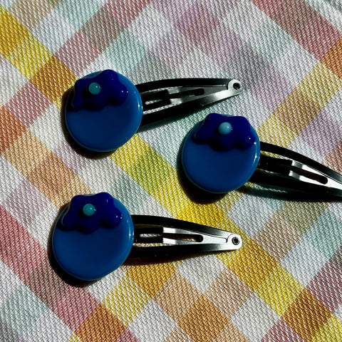 Blueberry Hair Clip