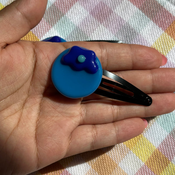 Blueberry Hair Clip