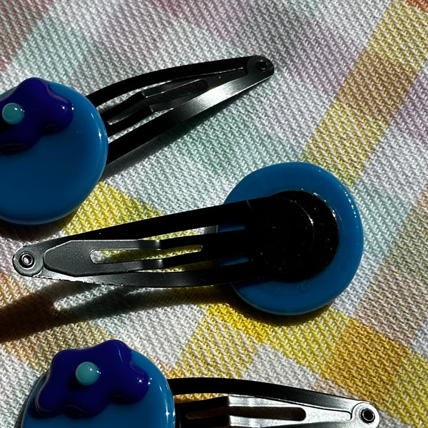 Blueberry Hair Clip